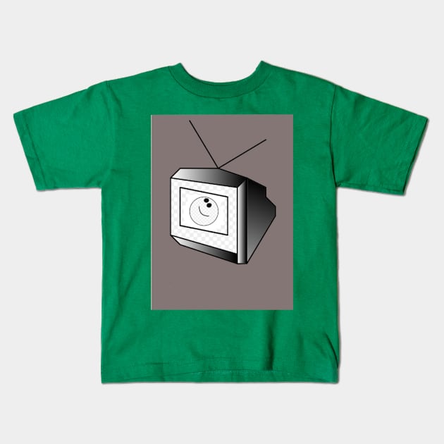 television Kids T-Shirt by yam2017